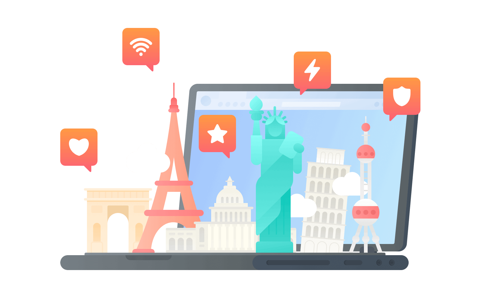 在直布罗陀连接到中国vpn - 云网吧